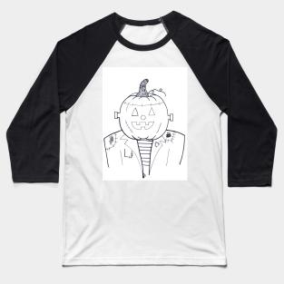 Pumpkin Stein - Outline Baseball T-Shirt